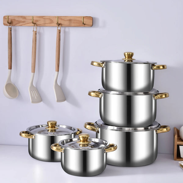 JUEGO DE COCINA AMERICA - (ACERO INOXIDABLE)