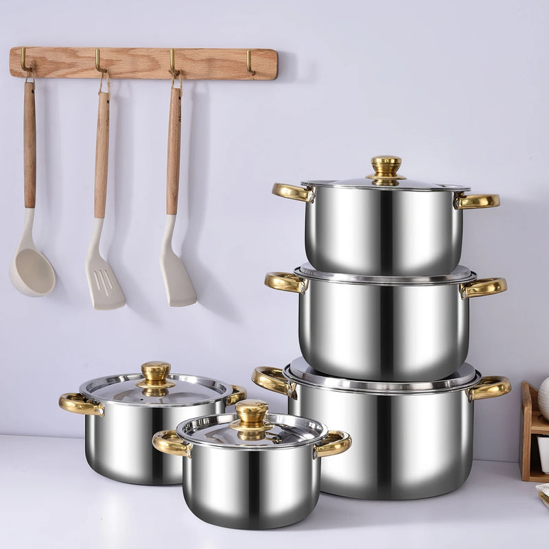 JUEGO DE COCINA AMERICA - (ACERO INOXIDABLE)