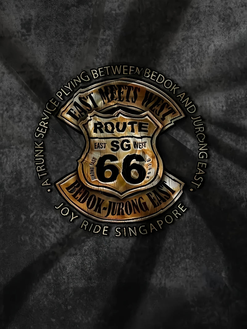 CAMISETA ROUTE 66 - COMODIDAD Y ESTILO