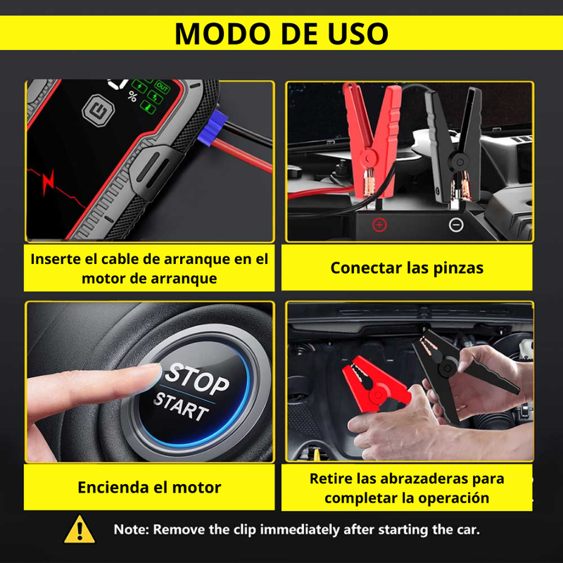 EASY STARTED - ARRANCADOR DE COCHE