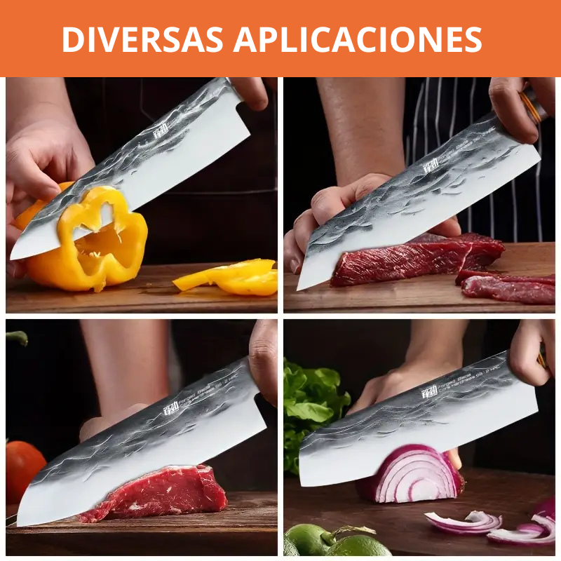 Daxxin Juego De Cuchillos De Cocina 5 Piezas De Acero