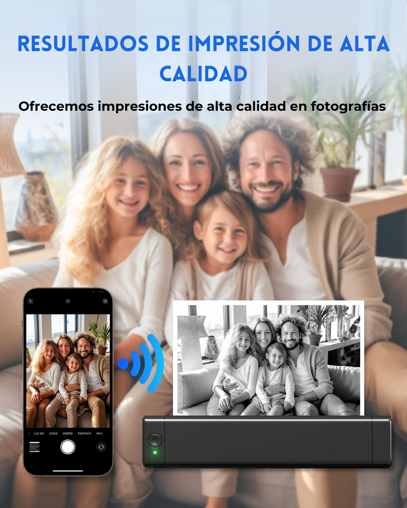 Impresora portátil con Bluetooth PrintMaxx