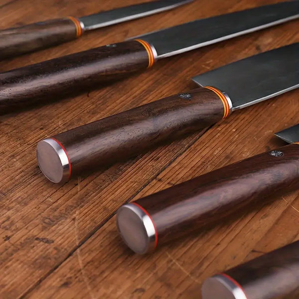 Daxxin Juego De Cuchillos De Cocina 5 Piezas De Acero