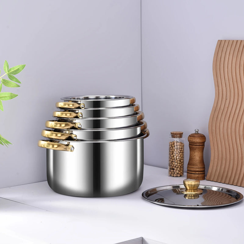 JUEGO DE COCINA AMERICA - (ACERO INOXIDABLE)