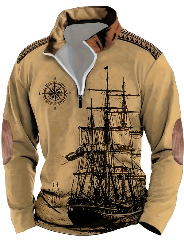 CAMISETA VELERO - ESTILO CLASICO Y RETRO