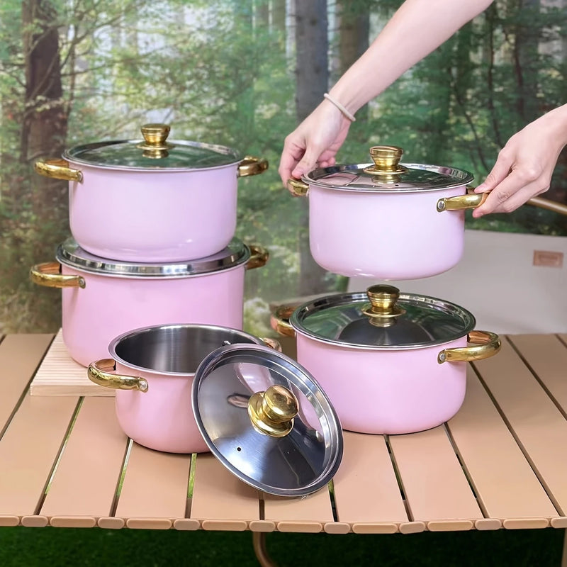 JUEGO DE COCINA AMERICA - (ACERO INOXIDABLE)
