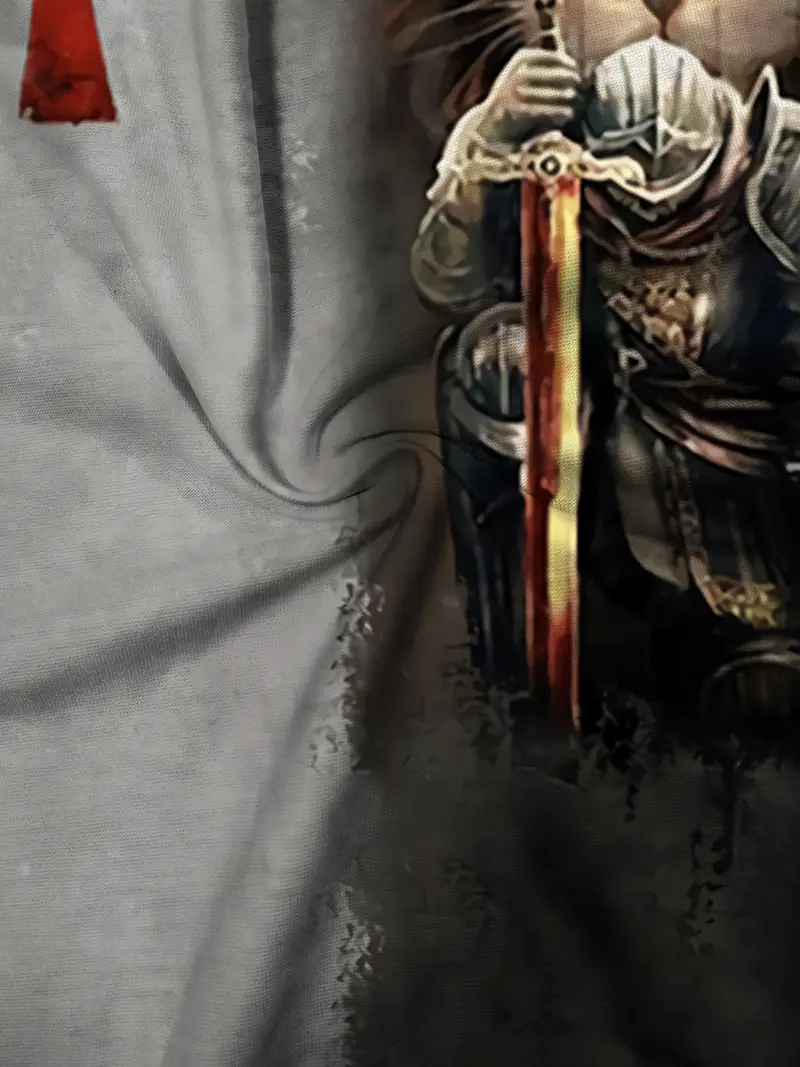 CAMISETA LION HEART - Diseño Impactante