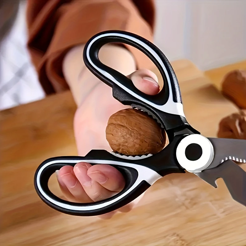 Tijeras Multifuncionales de Acero Inoxidable (PACK DE 2 TIJERAS)