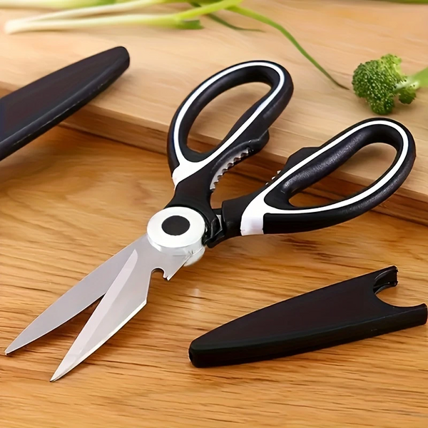 Tijeras Multifuncionales de Acero Inoxidable (PACK DE 2 TIJERAS)